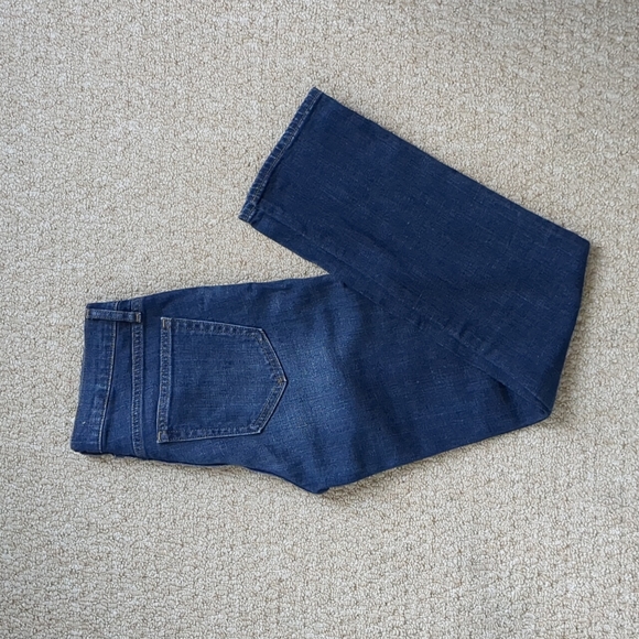 Gap real straight blue jeans, size petite 25 - Picture 1 of 4